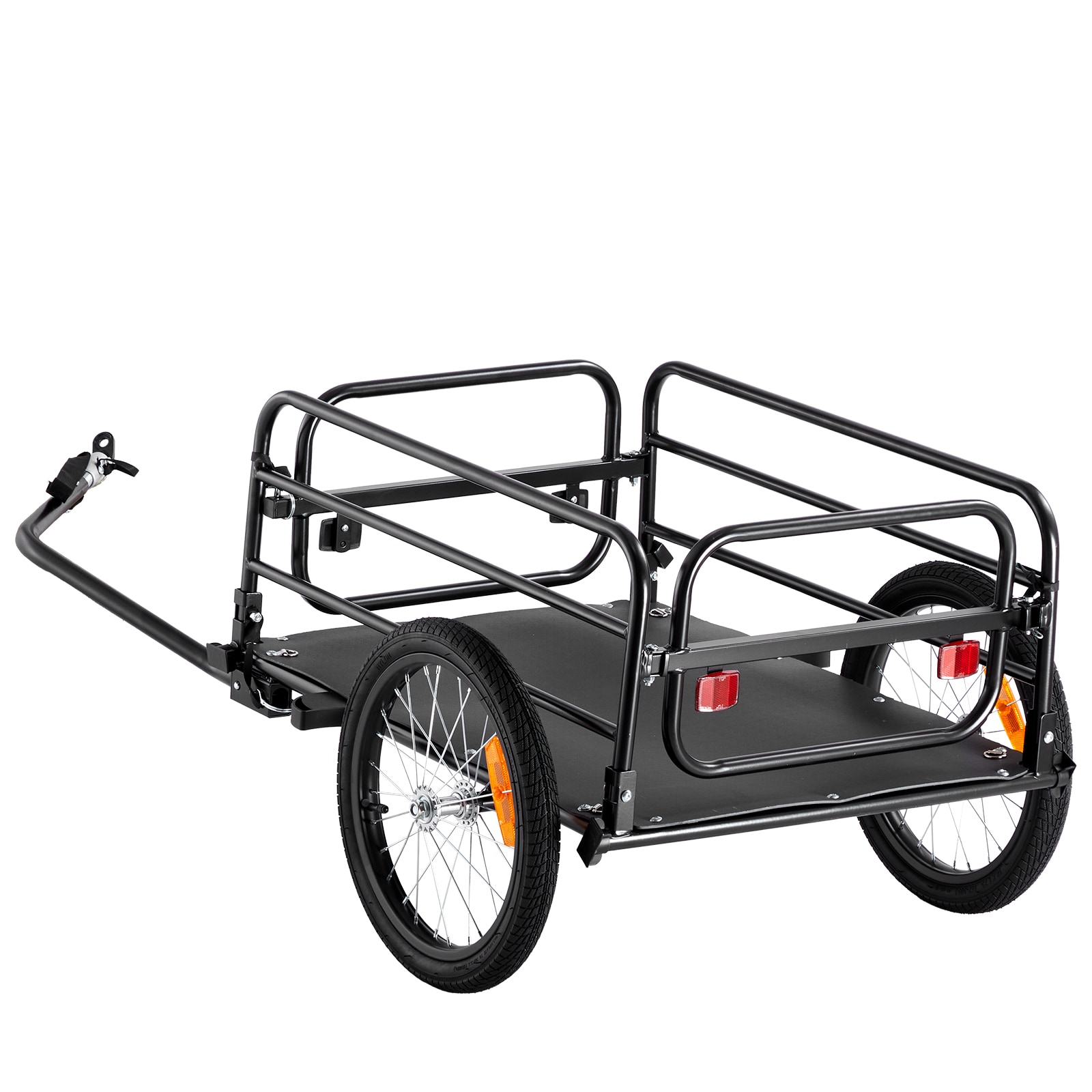 Heavy Duty Bike Cargo Trailer For Bicycle Foldable Wagon Cart_voghion.com